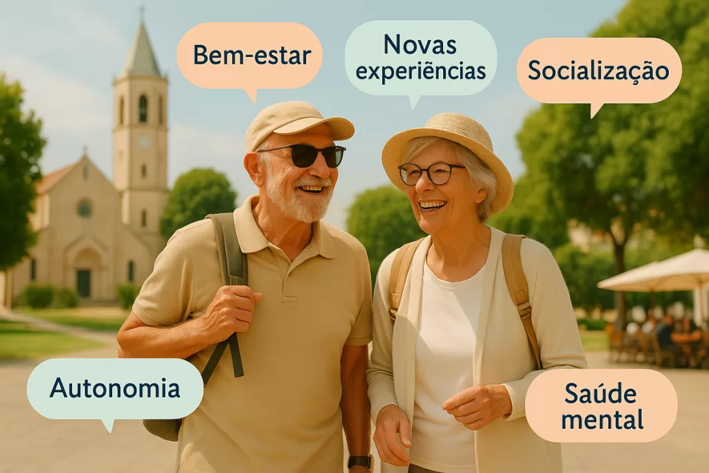 Benefícios de Viajar na Terceira Idade Benefícios de Viajar na Terceira Idade