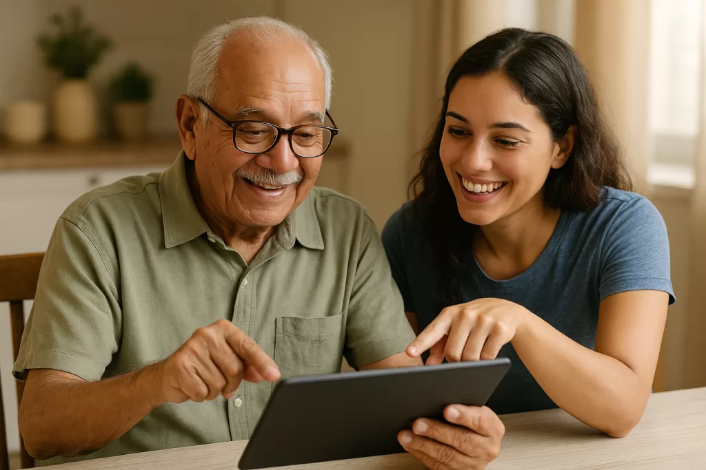 Como funciona o agendamento online para idosos