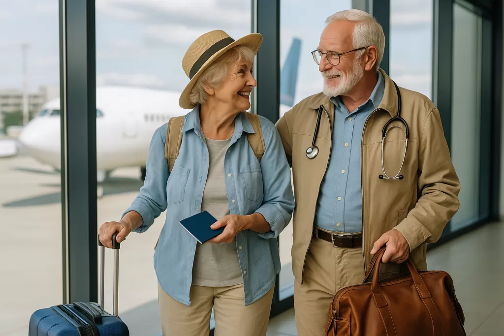 Cuidados de Saúde para Idosos Durante a Viagem Cuidados de Saúde para Idosos Durante a Viagem