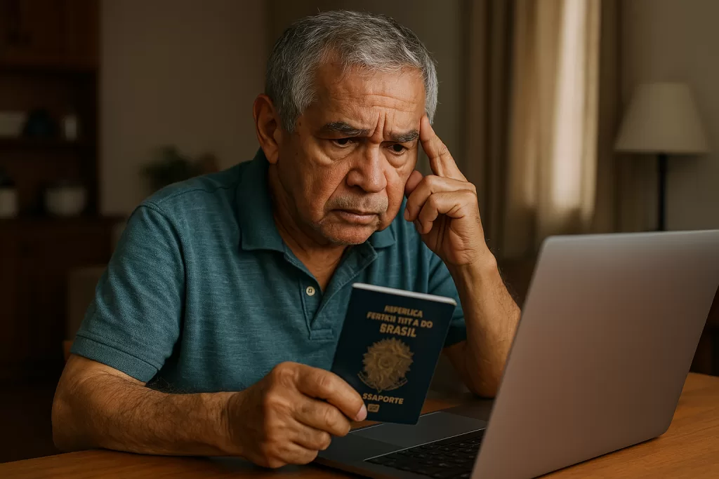 Golpes no Cadastro de Passaporte para Idosos