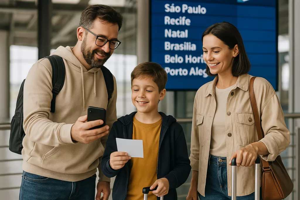 O que diz o regulamento oficial do Programa Voa Brasil sobre menores