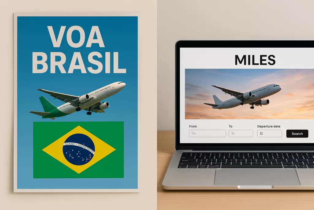 Voa Brasil ou Promoções de Milhas: Qual Vale Mais a Pena?