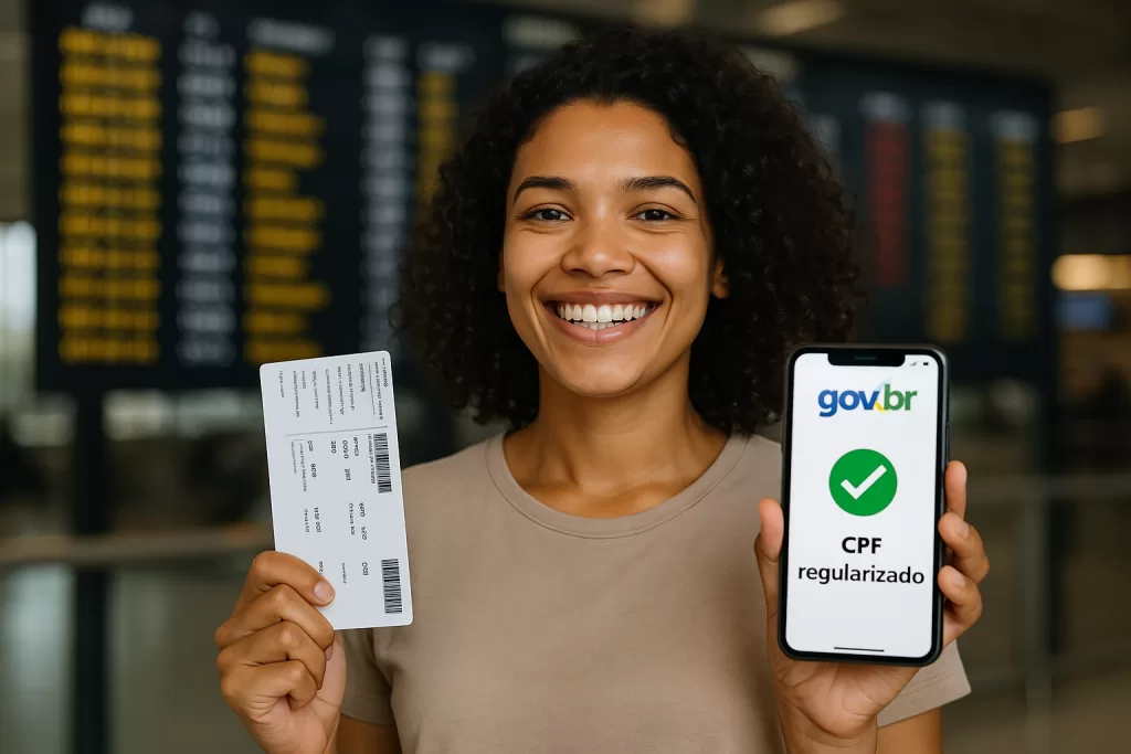 direito ao Programa Voa Brasil se Estiver com o CPF Irregular